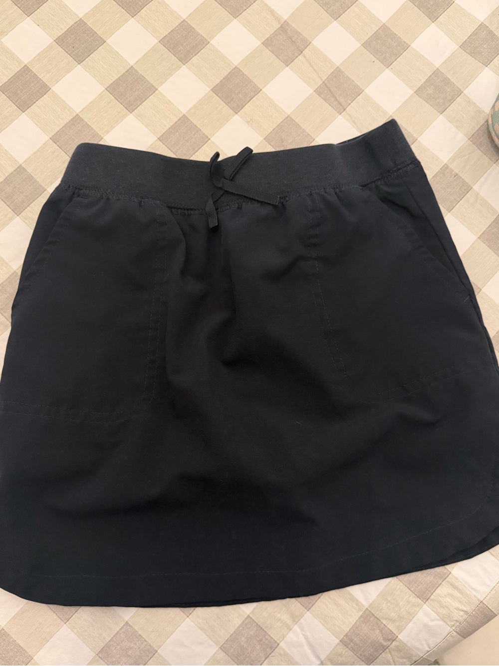 Nautica Black Girls' Drawstring Skort
